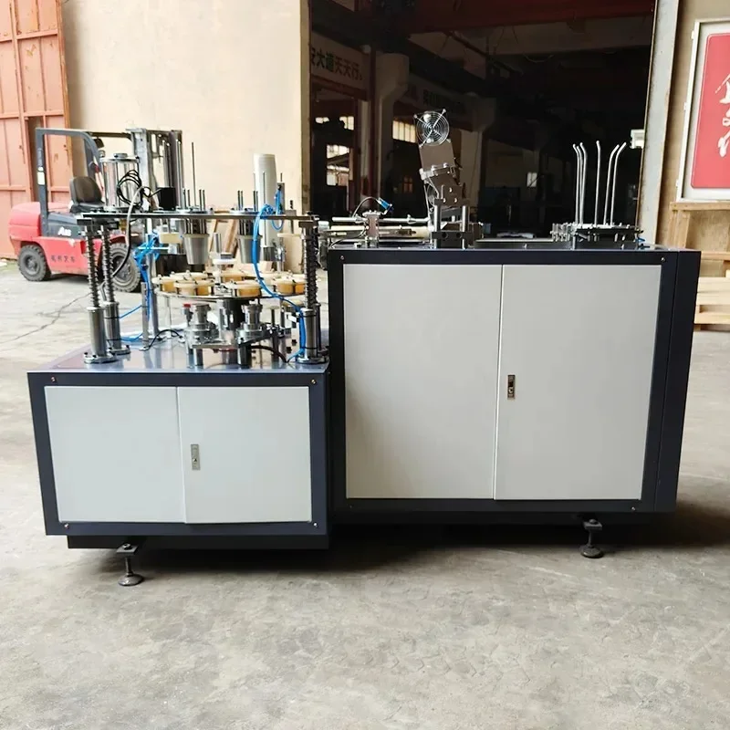 High Speed Carton Cup Forming Machine Take-away Juice Paper Cup Making Machine Prices One Time Paper Cup Manual Machine