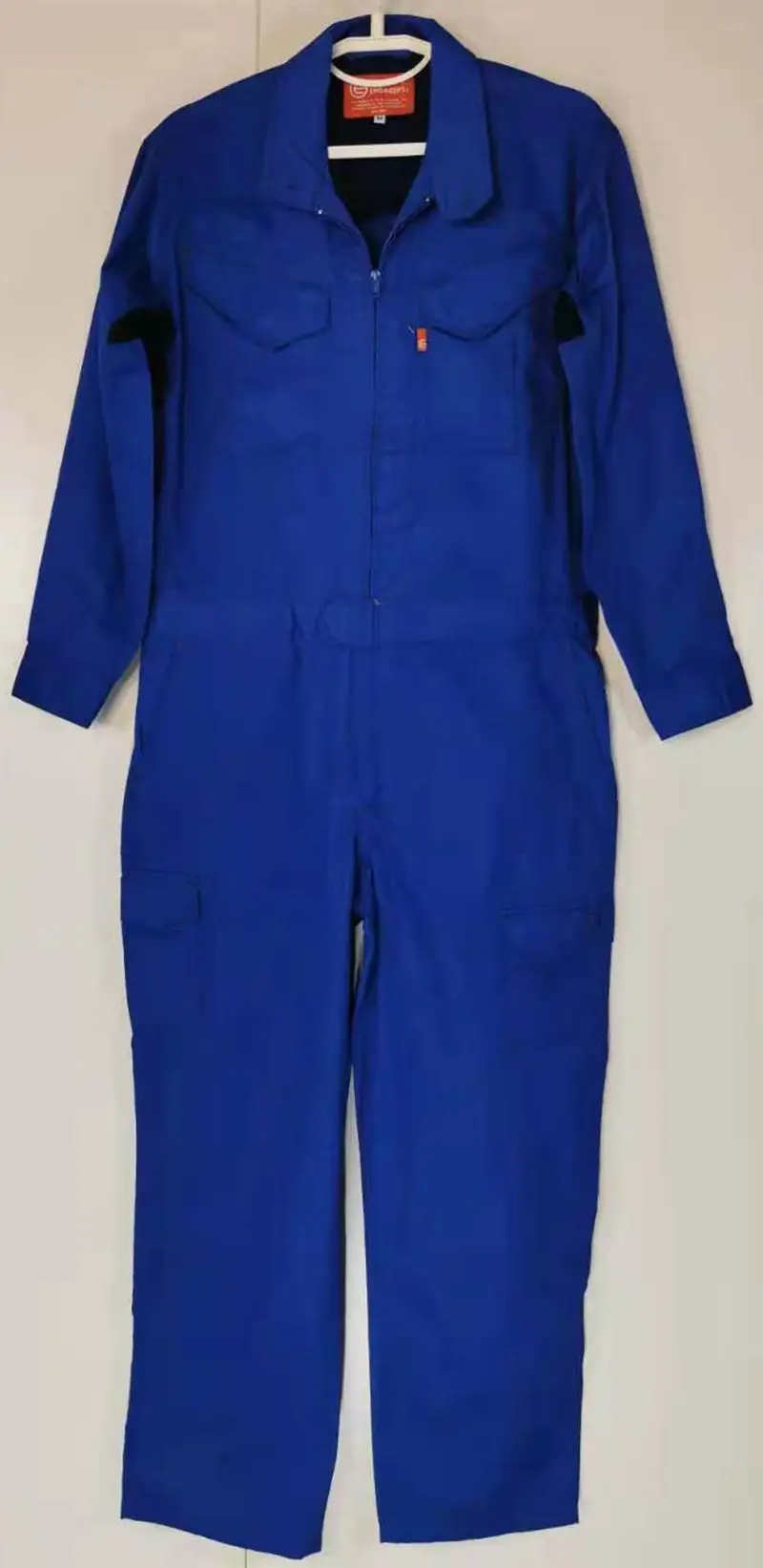 공장 작업자를위한 여름 긴 소매 작업복 작업복 메쉬 겨드랑이 청소년 작업복과 면 폴리 에스터 혼합 직물