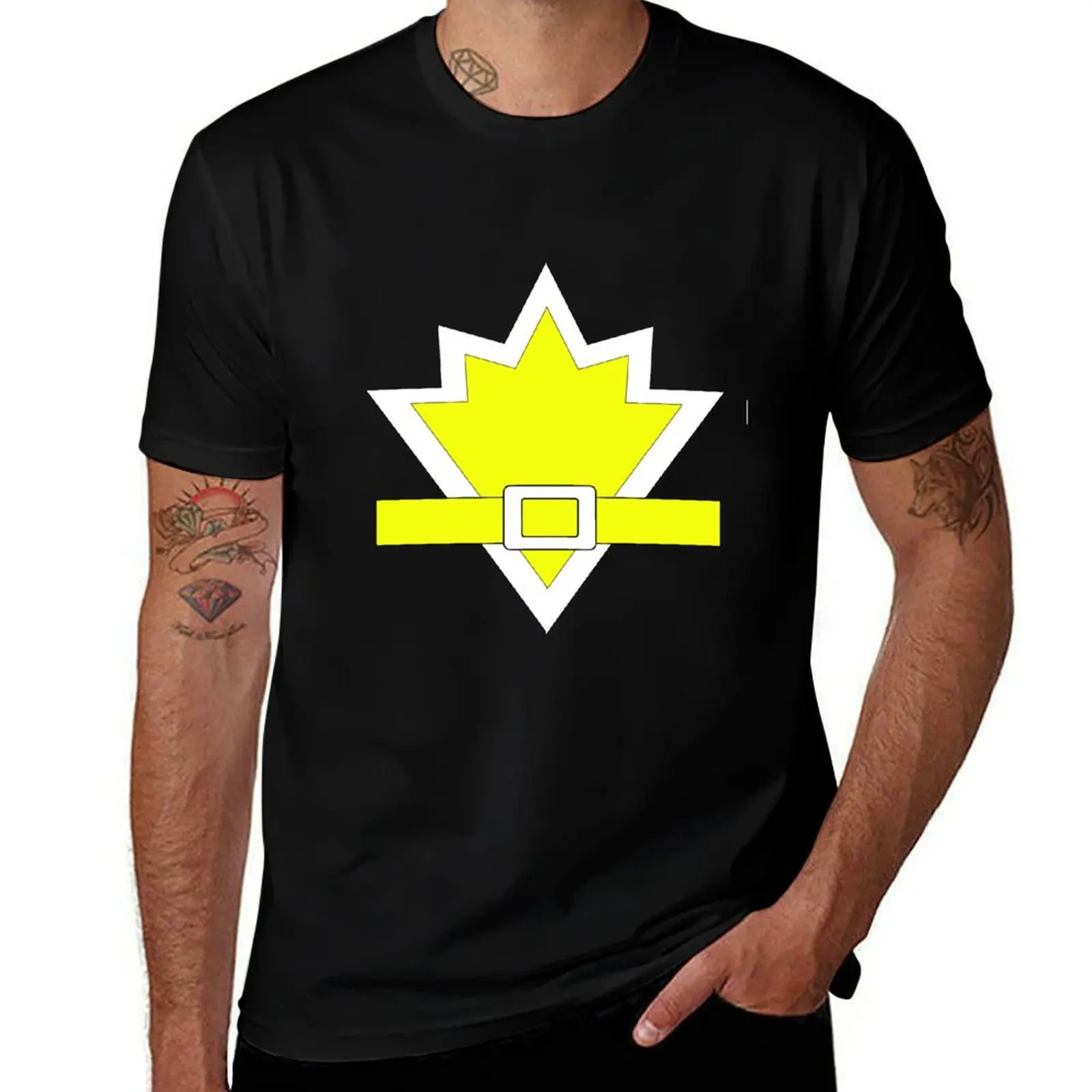 Superted Logo T-Shirt Large Size Short Sleeve T-Shirt