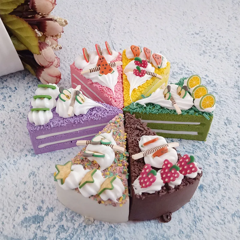 5pcs-artificial-mini-cake-set-round-cream-fruit-and-pu-triangular-mousse-cake-model-fake-dessert-prop-for-window-display
