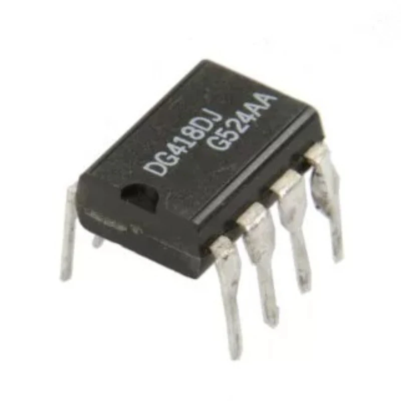 DG418DJ DIP-16 Single SPDT Analog Switch IC Low On Resistance High Speed Signal Switch One-Stop BOM List Service