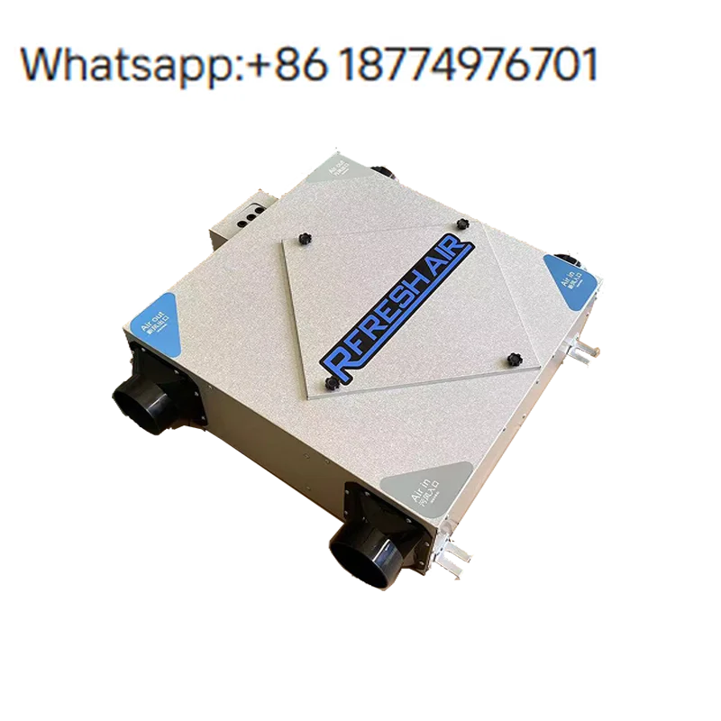 

Wall/Window Mounted Chiller Energy Recovery Ventilation System 350 Volume Low DC Fan Motors 150-20000m/h Indoor Application