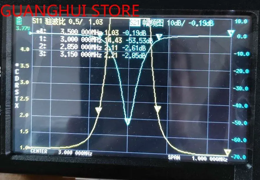 3.0MHz band stop filter BEF filter shortwave band stop to suppress strong station interference