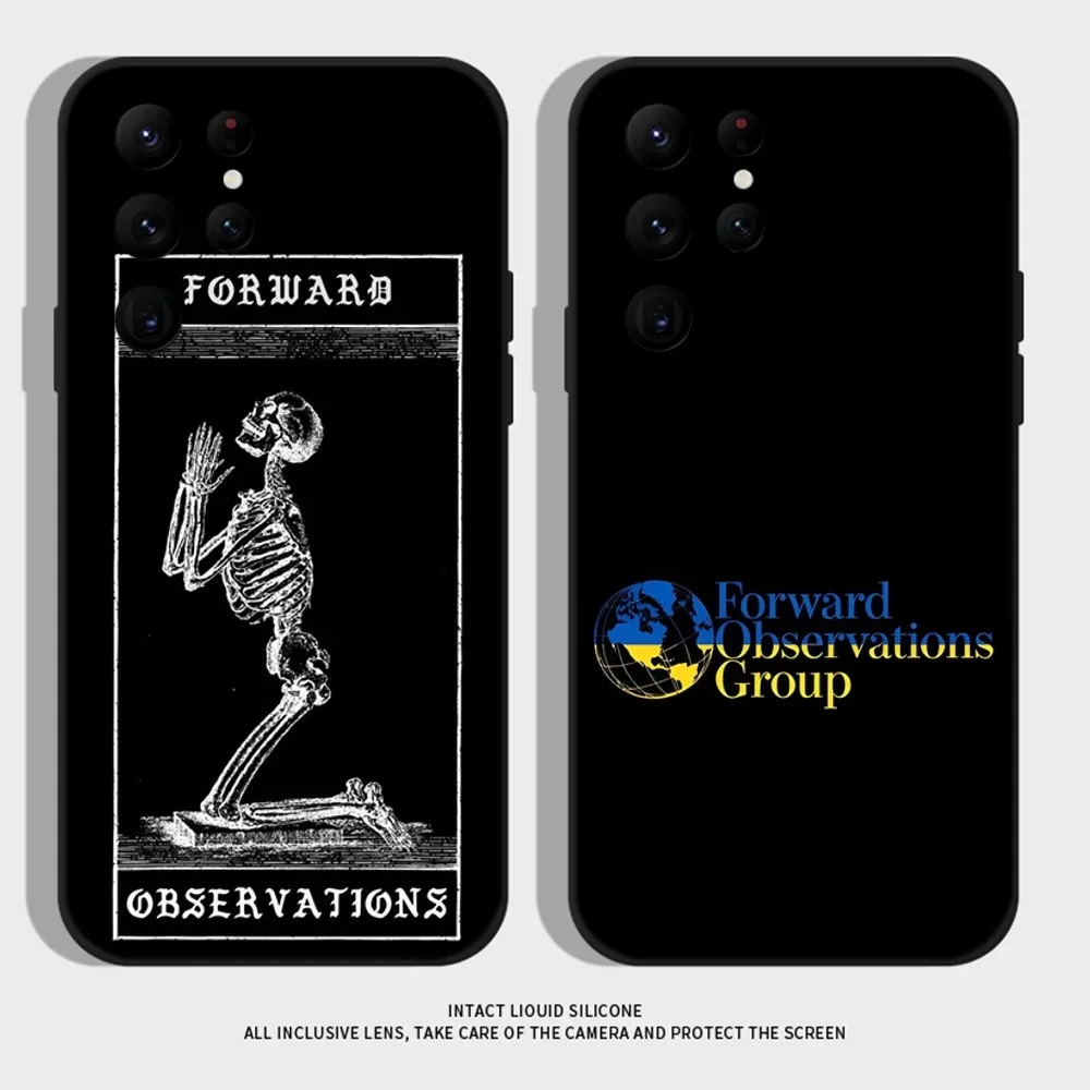 Forward Observations Group Phone Case For Samsung S24,S22 Ultra,S20,S30 plus,S22 plus,S23,S30 ultra 5G Silicone Cover