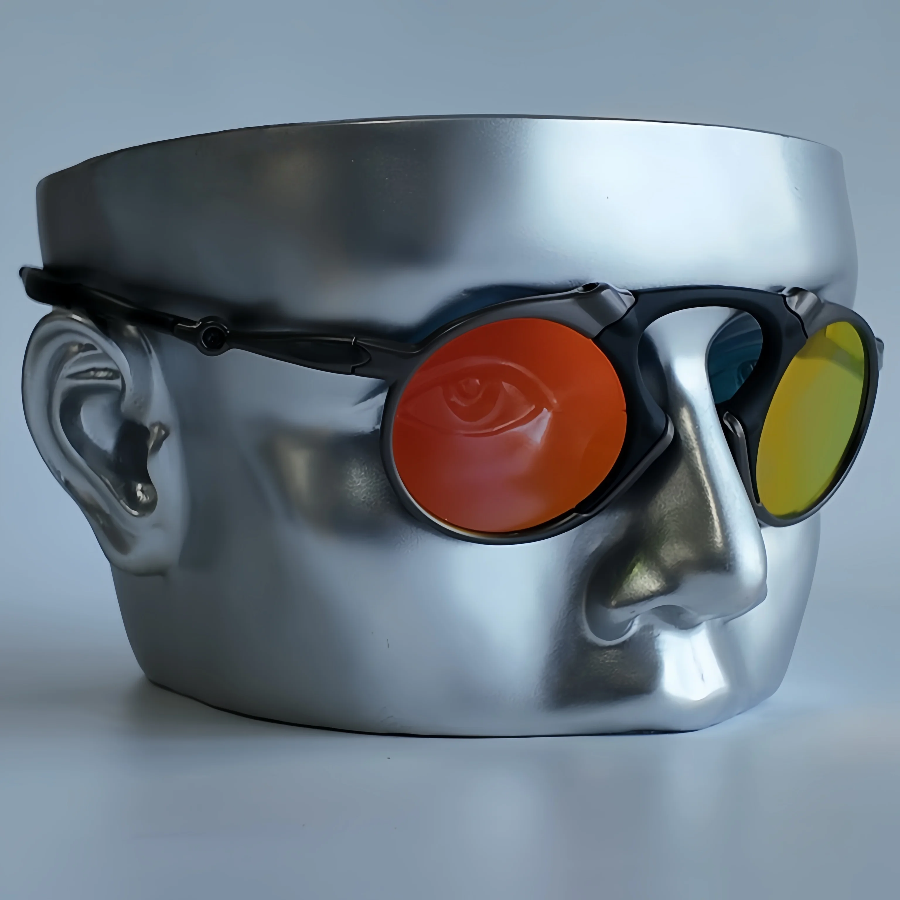 

Винтажные круглые солнцезащитные очки UV400 с металлической оправой в стиле ретро-стимпанк, модные очки для мужчин и женщин, для активного отдыха и вождения