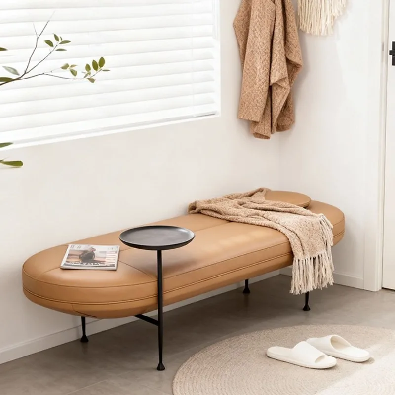 Simple shoe change stool clothing store rest stool room cloakroom bed bed home pedal long sofa stool