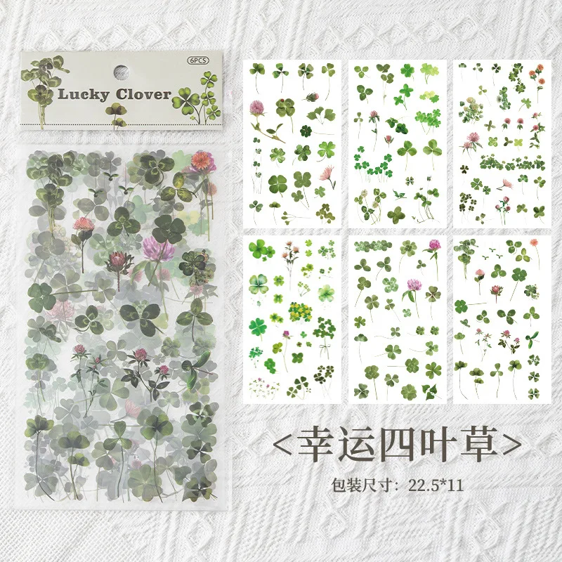 Flower Sticker Pack, Four Seasons Flower Language, Pet, Hand Account, Girl, Ins, Decorative Material Stickers