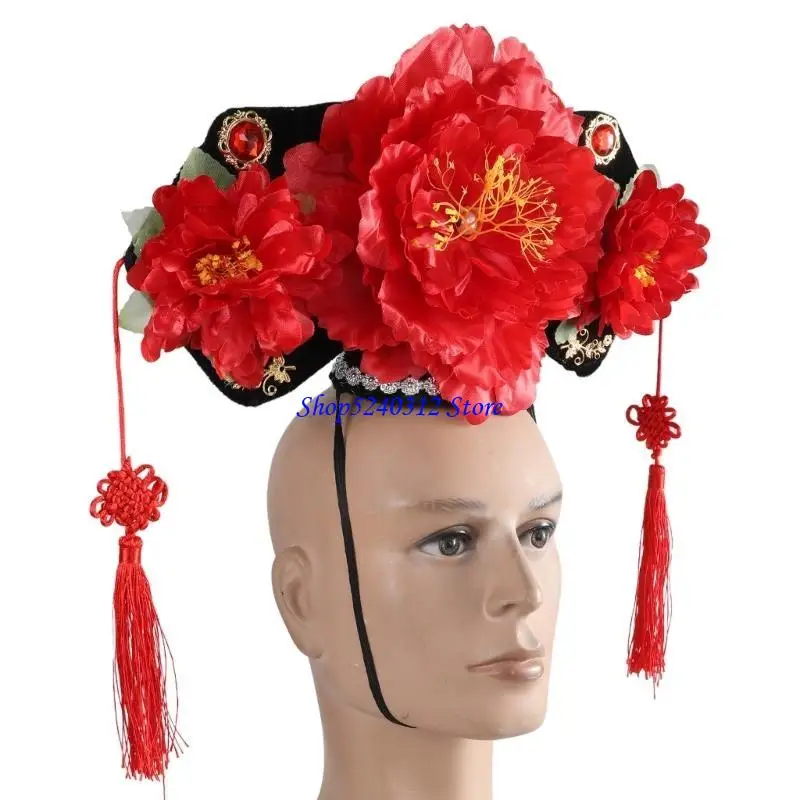

634C Ancient Chinese Concubines Hair Hoop Eye-catching Princess Headpiece Headdress