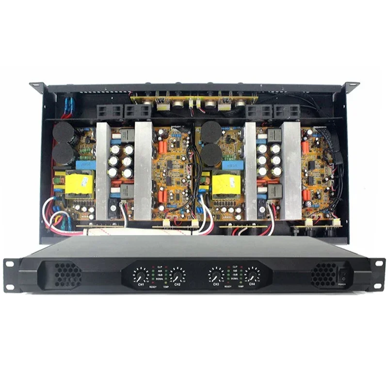 Sinbosen 4 canales profesional 1000W sonido K4-450 amplificador de sistema de cine en casa