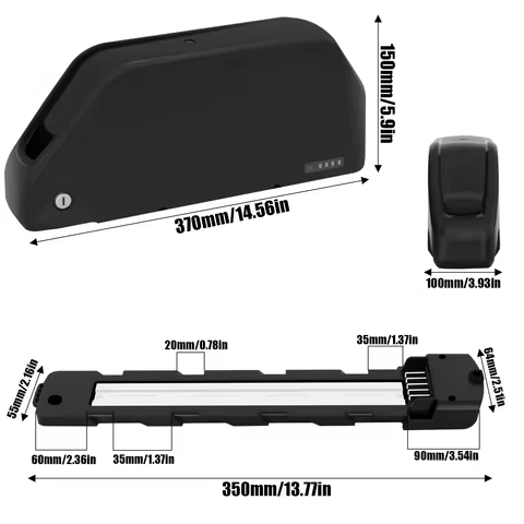 Polly Battery Case MAX 70pcs 21700 Cells EBike Battery Box Ebike Downtube Case with Battery Holder