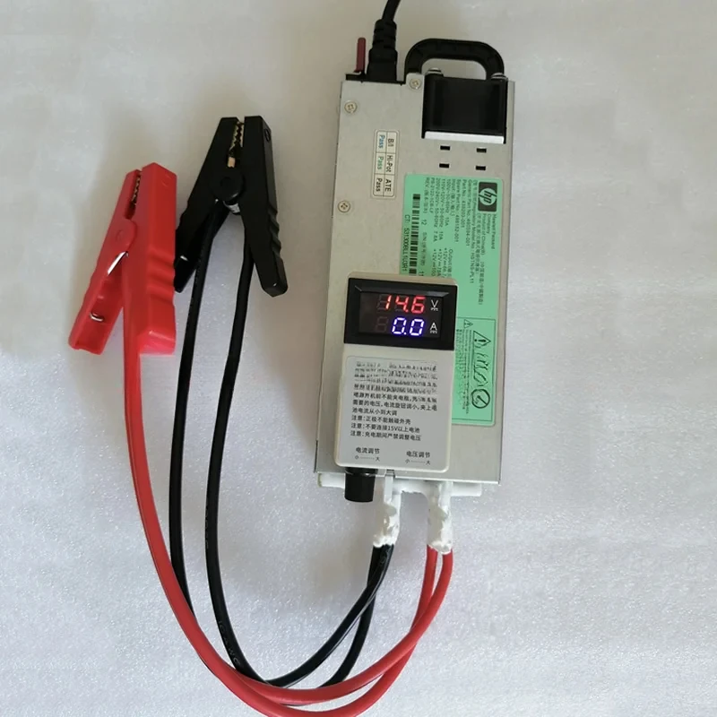 14. 6V 100A Lithium Iron Phosphate Charger, Car Programming Regulated Power Supply, RV Charging, Current And Voltage Adjustable