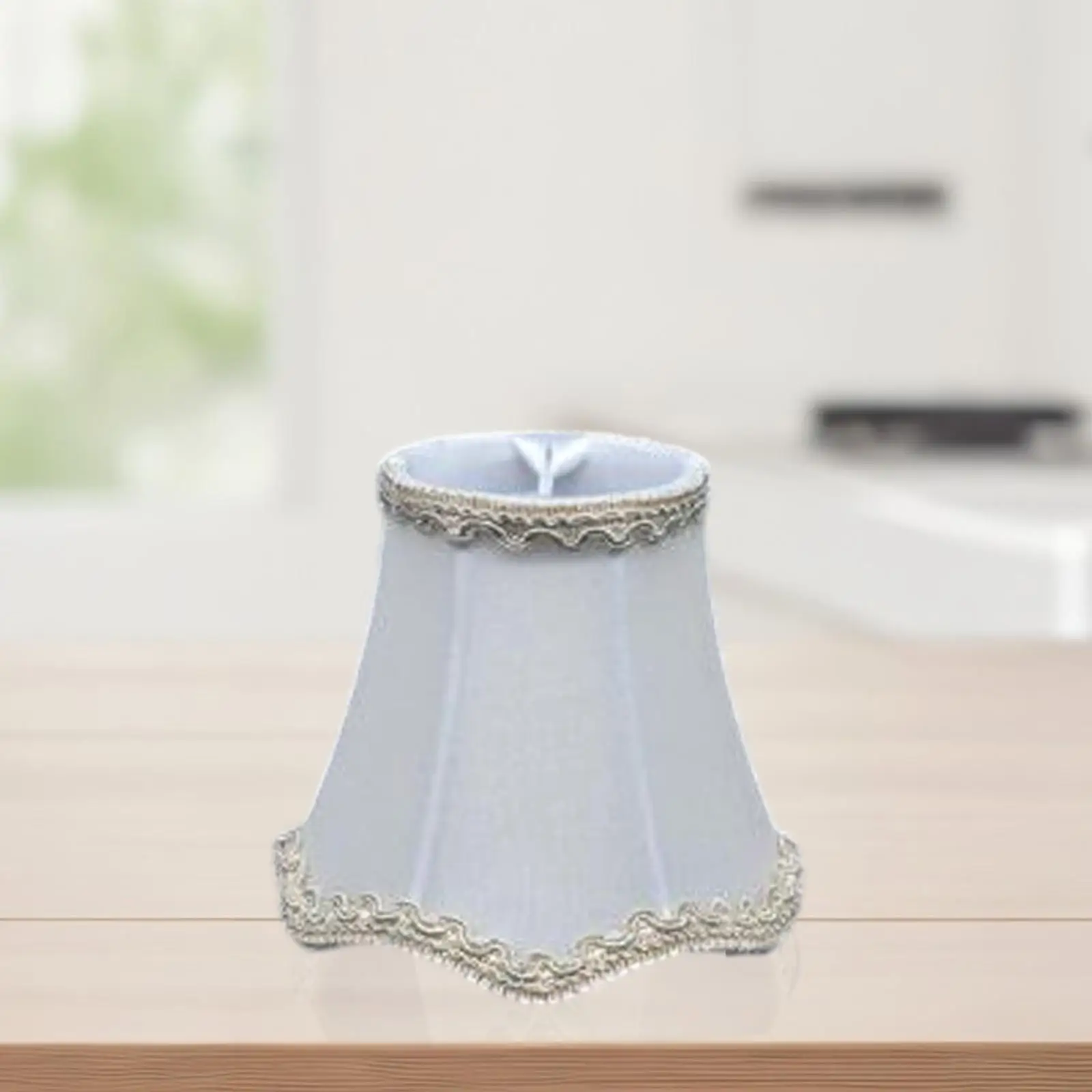 Fabric Chandelier Lampshade Replacement Droplight Cover Decoration Easily Install Romantic Lightweight Elegant Clip on