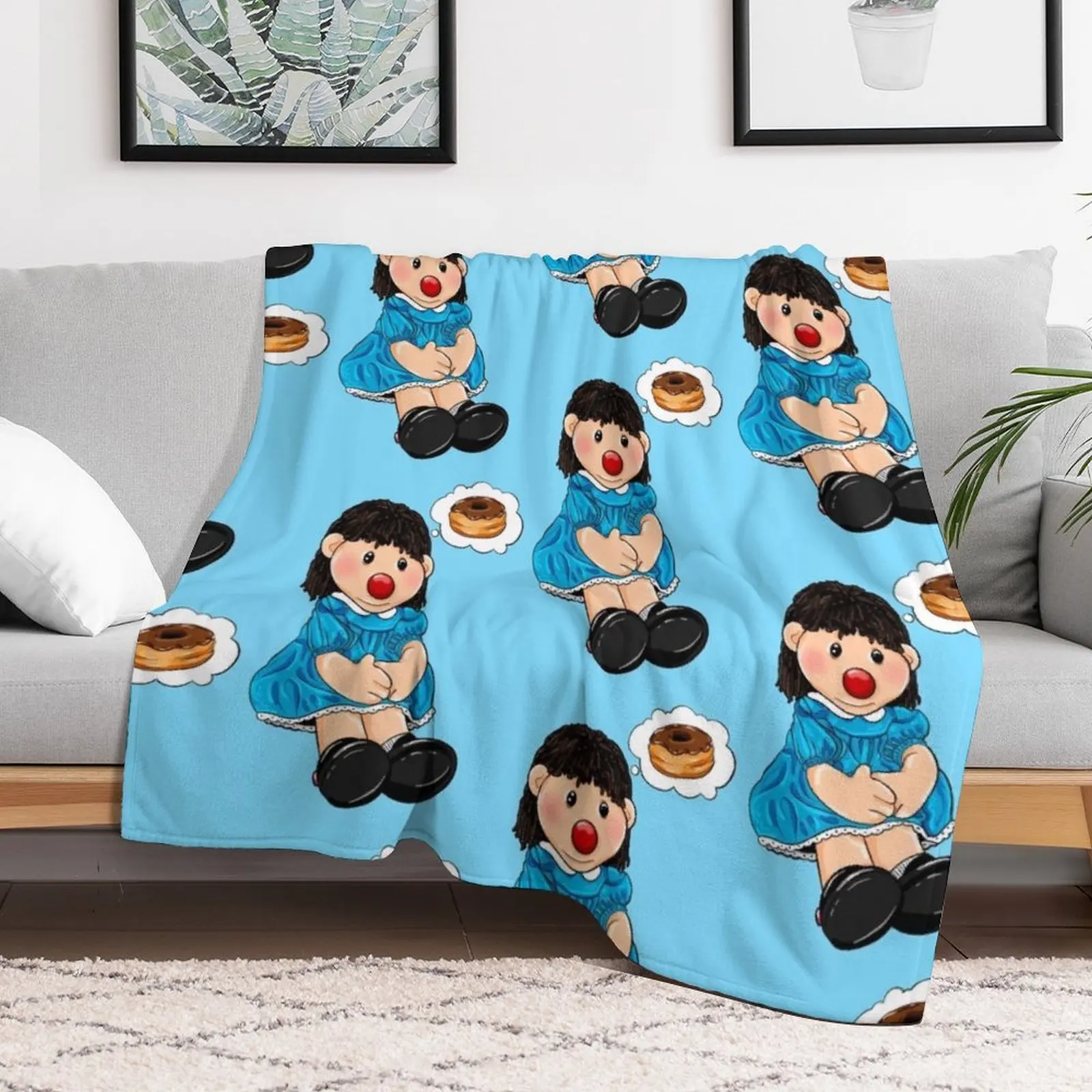 Molly The Dolly Throw Blanket Bed linens Camping Extra Large Throw Warm Blankets