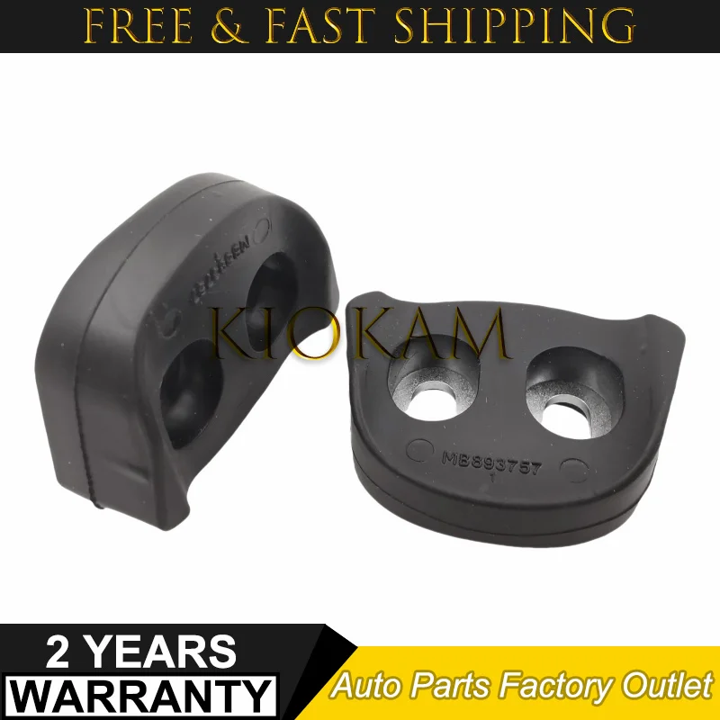 

2Pcs MB893757 MB669478 High Quality Stop Bmrp Seat -Back Door Male For Mitsubishi Pajero Montero 1990-2006 Car Accessories