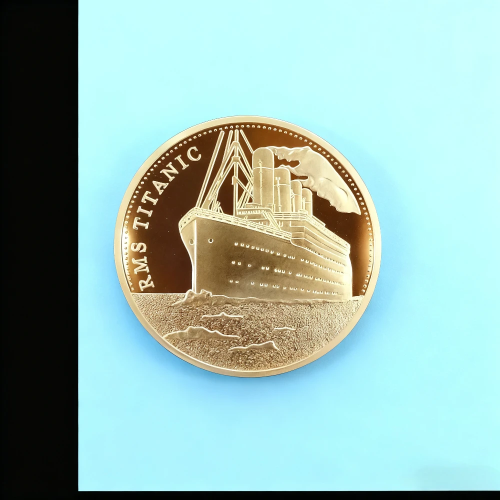 Titanic Coin Collection Ship Collectible Coins  Medallion Commemorative Coin Non-currency