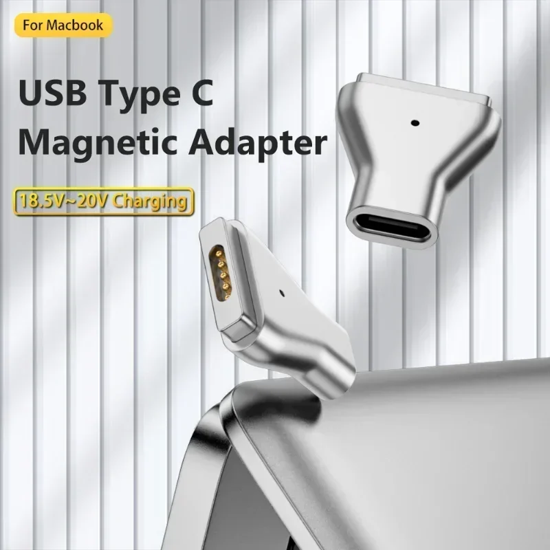 PD Type C Magnetic Charging Adapter for Apple Magsafe 2 MacBook Pro Air Charger Plug Converter USB C Fast Charging Adapter