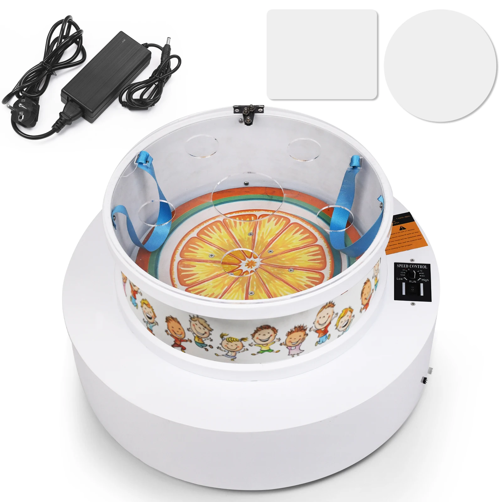 ATV&UTVEXI 2026 Small Electric Power Generation Tabletop Spin Art Machine Maximum Operating Speed 30 Model for Kids&school