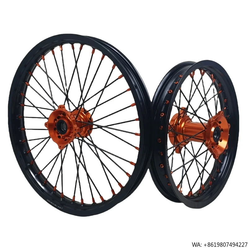 

21"+18" CNC Spoked Wheel Set for FC FE TC TE EXC-F SX XC-F SXS XCW SXF