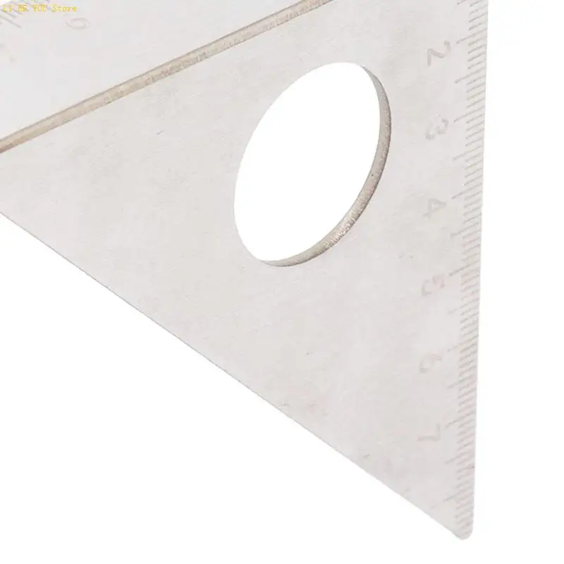 W3JE 45/90 Degree Multi Angles Woodworking Square Protractors Miters Triangles Ruler