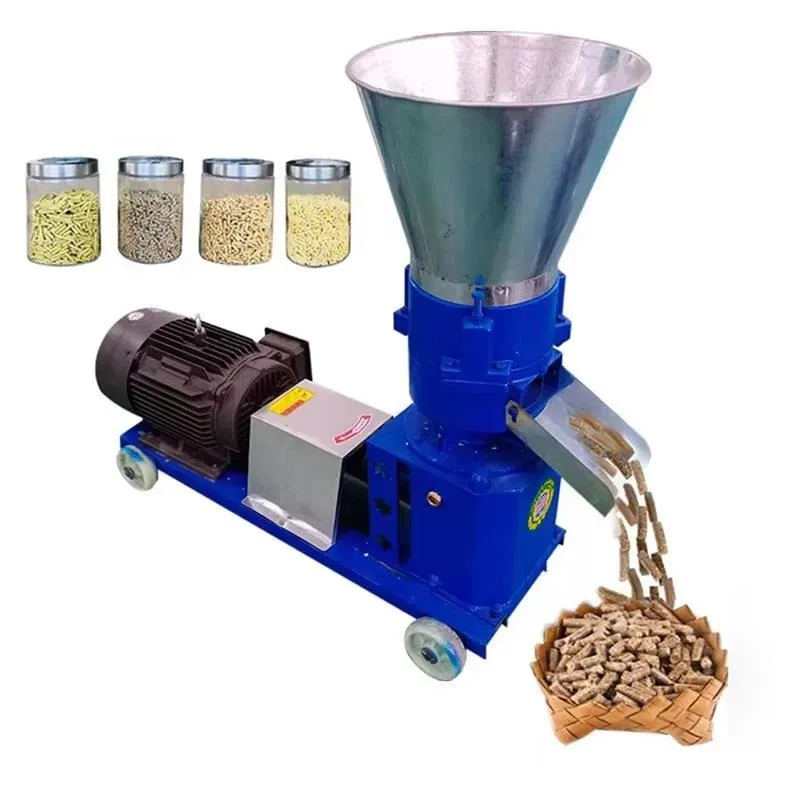 High Efficiency Animal Feed Pellet Machine Biofuel Pellet Forming Machine