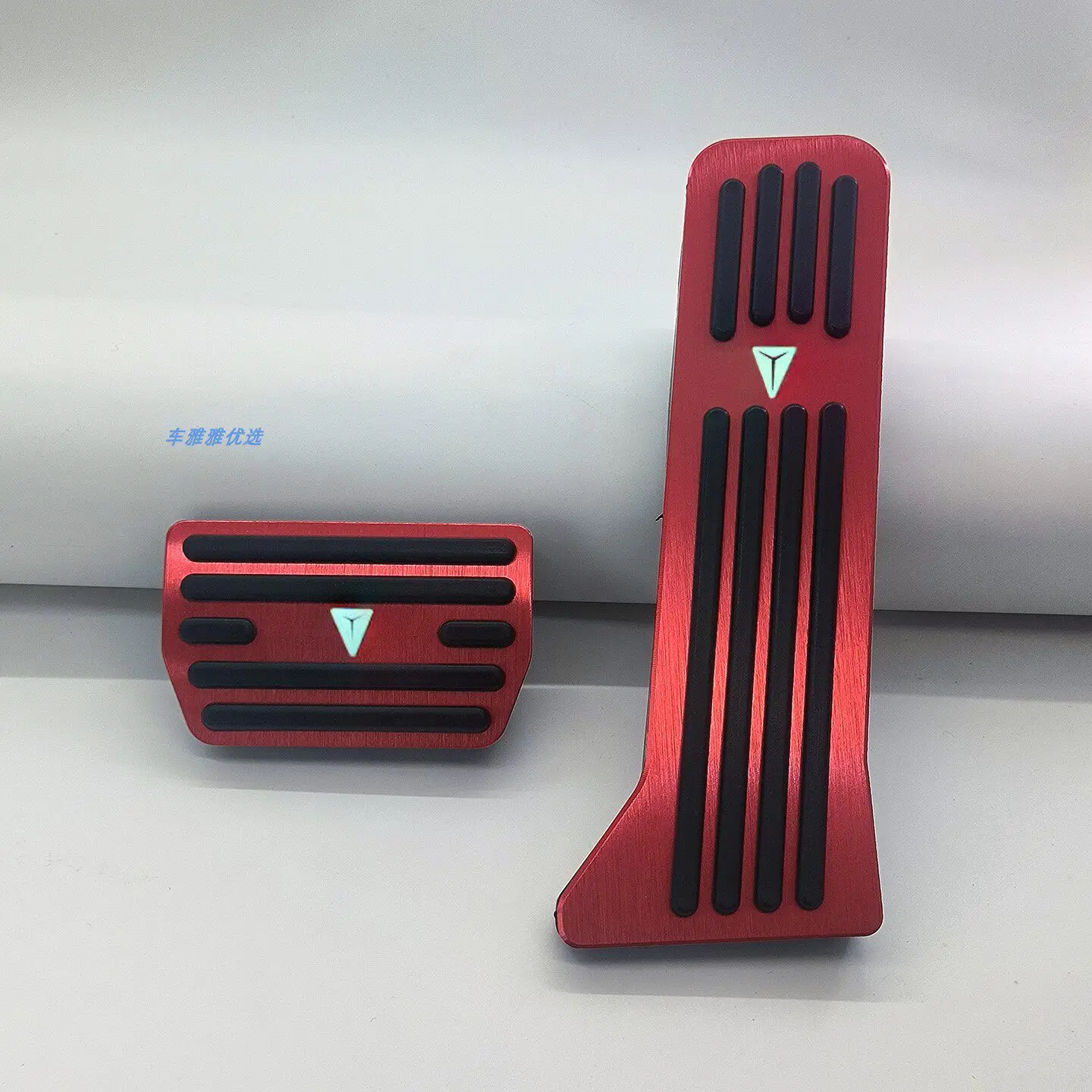 2Pcs Brake Pedal for Changan Shenlan Deepal G318 Aluminum Alloy Brake Gas Accelerator Non-Slip Foot Pedal Auto Accessories