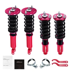 Coilovers Lowering Kit for Honda Accord 90-97 CB CD Adj. height Shock Absorber Coil Suspension Shock Struts