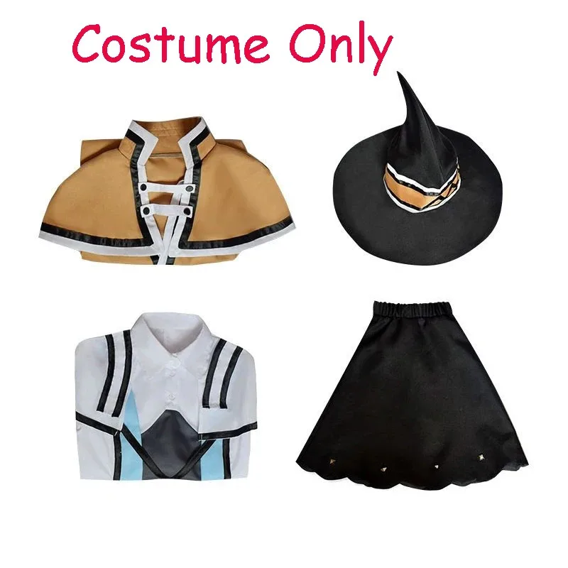 Anime Mushoku Tensei Roxy Migurdia Cloak Outfit Boots Shoes Wig Halloween Christmas Party Woman Cosplay Costume Props gkl/6 - view 5