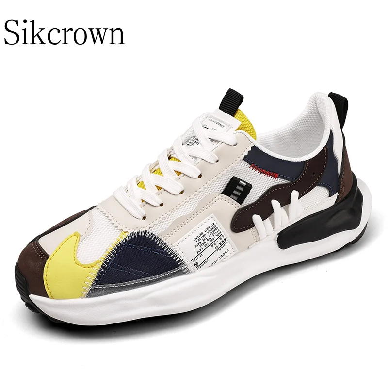 

Trendy Casual Sneakers Men Trail Running Shoes for Men Fashion Designer Dissolve Thick Shoe Platform Chunky Sneaker Walking Shoe