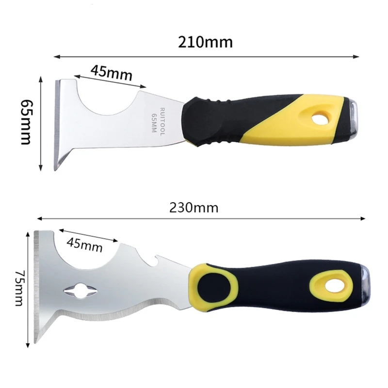Multifunctional Painter Tool Thickened Putty Knife Can Opener Caulk Remover Tool Drop Shipping