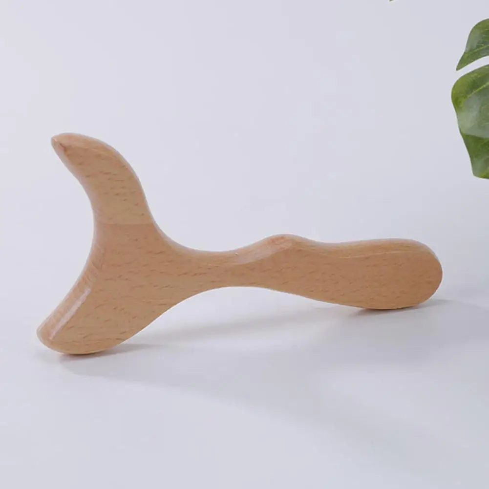 Herramienta de masaje de terapia de madera, masajeador de drenaje linfático de madera, herramientas de escultura corporal para anticelulitis, Gua Sha, liberación muscular S3T3