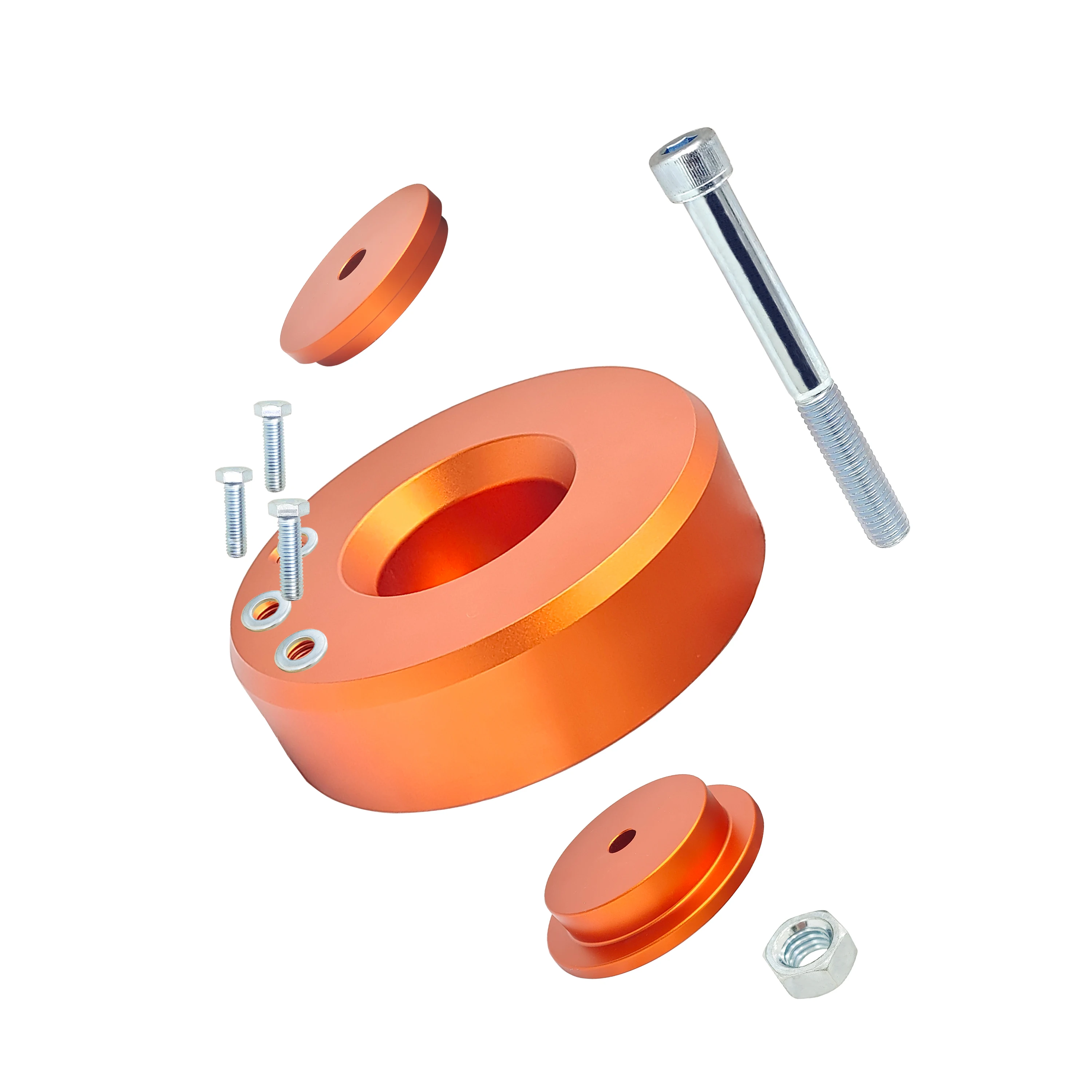

For Gen 3 Ford Raptor Rear Coil Bucket Spacer For 2021-2023 Generation 3 Raptor 2'' Lift Rear Coil Spring Spacer Kit