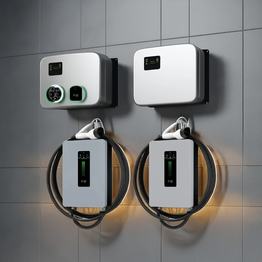 2024 Wall-mounted 30KW GBT DC EV Charger Home Electric Vehicle Charging Station GB Interface New Condition Wallbox