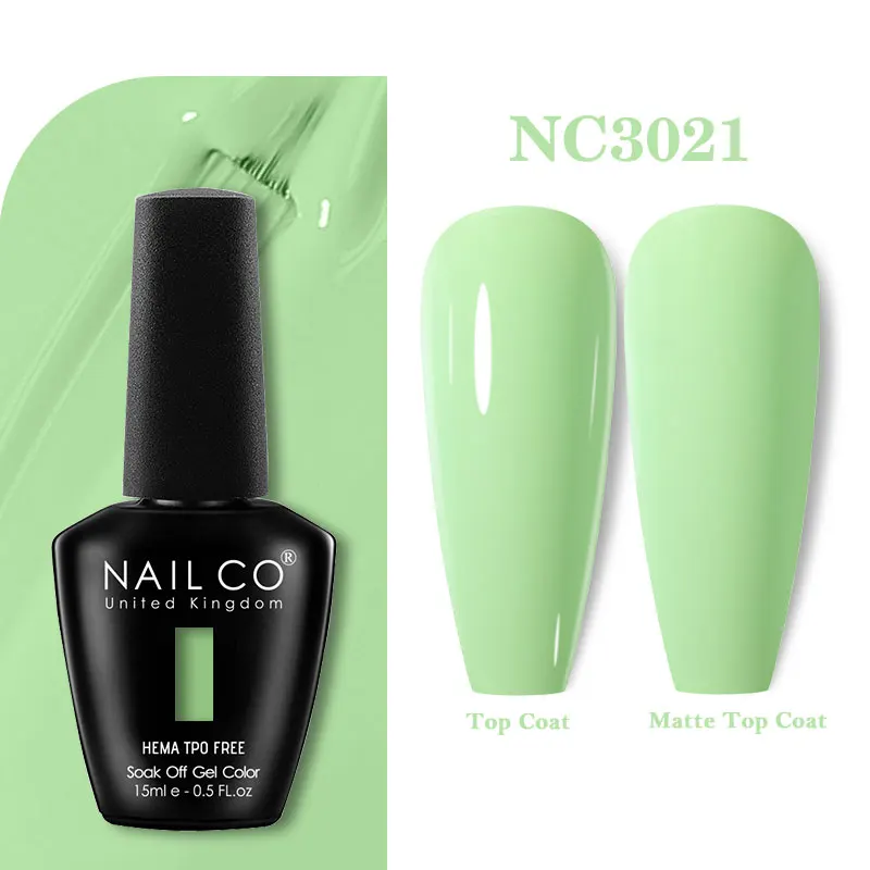 NAILCO 15 ml TPO-vrije nagelgellak Vernis semi-permanente nagels Art manicure ontwerp hybride remover gel toplaag Ongle gel UV