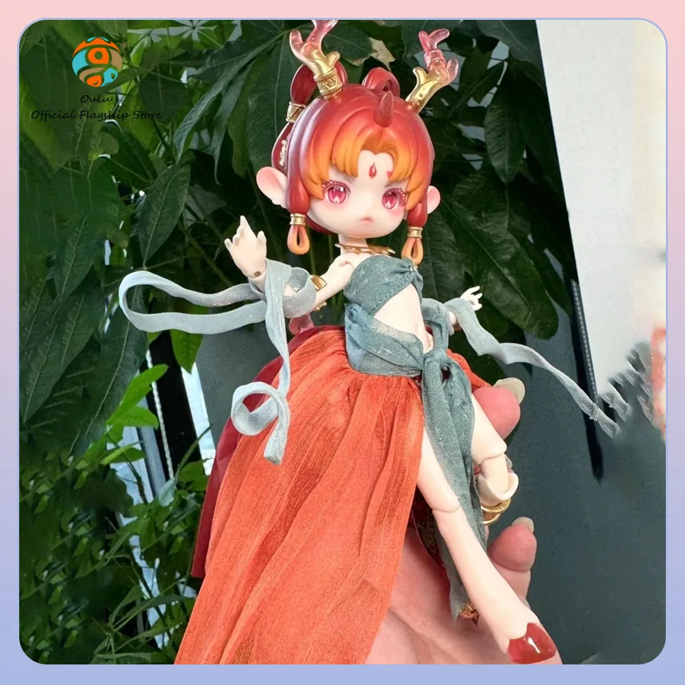 1/12new Penny'S Bjd Treasure Box Anime Figures Eucalyptus Coating Youyou Luming Dunhuang Series Kawaii   Birthday Gift For Kids