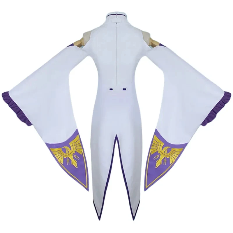 

Emilia Cosplay Re Life in a different world from zero Cosplay Costume Emiria Wig Women Dress Uniform Party Role Playing Outfits