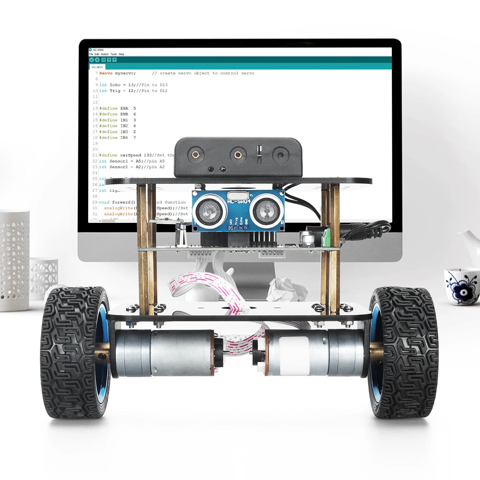 Programmable Robot For Arduino Kit Full Version Self Balancing Robot Education Projects with Programming DIY Electronic Kit