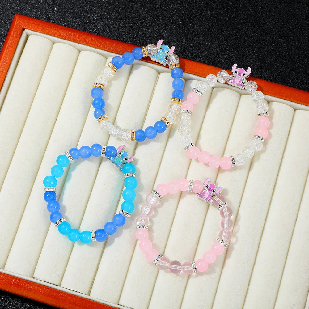 

Disney Stitch Angel Ornament - Sweet Cartoon Lilo & Stitch Figure Accessory Fashion Toy Gift for Best Friend