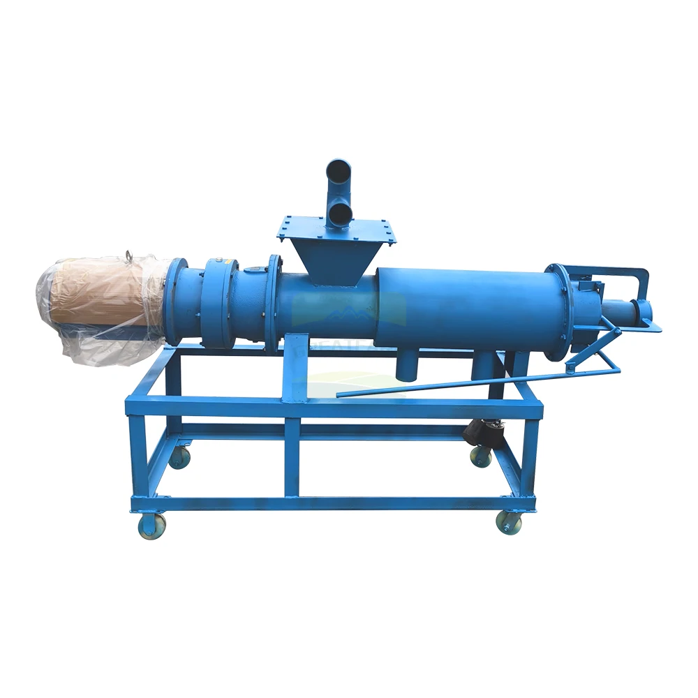 

High Quality Dry and Wet Spiral Solid-Liquid Separator Feces Dehydrator for Pig Chicken Cow Farm 1 Year Warranty