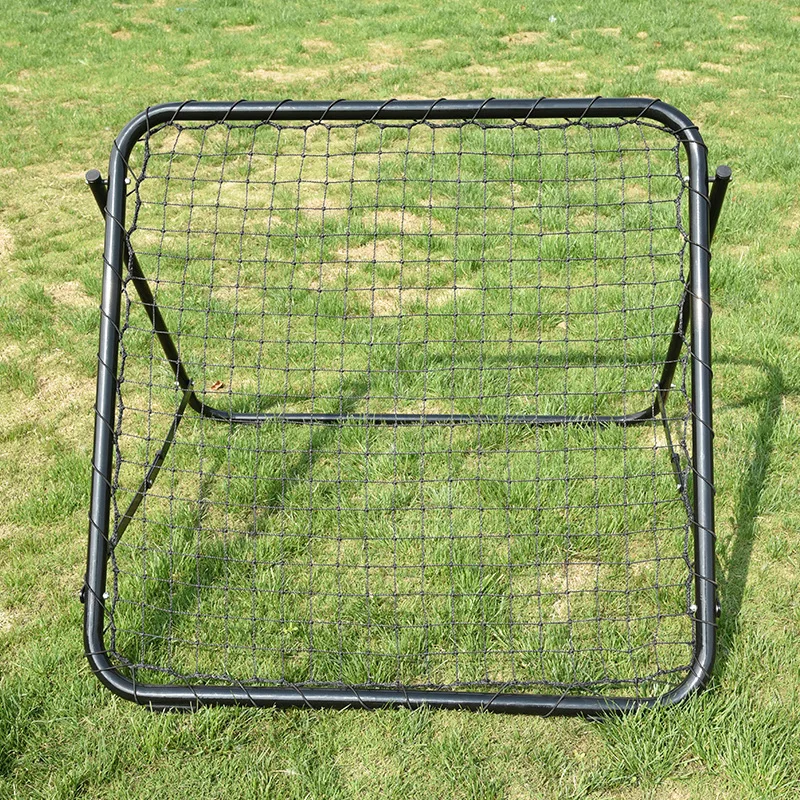 1 Portable Multi-Function Soccer Equipment Training Adjustable Backboard Goal Net Kids Steel Frame Football Practice 2025
