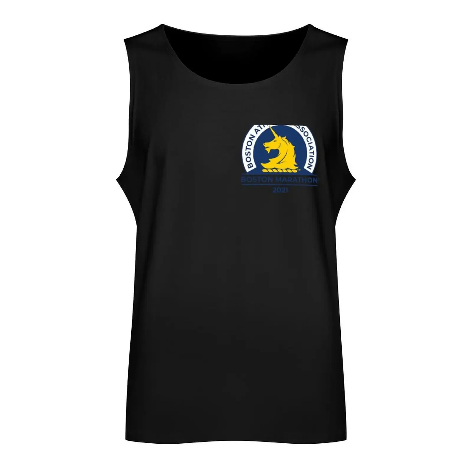 boston marathon Tank Top clothes for men new in tops & t-shirt Male clothes