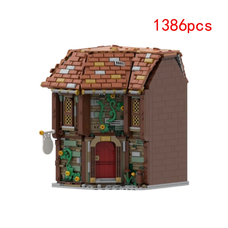 Spot kleine Partikel MOC-166170 Bau Haus Puzzle DIY kreative Spielzeug Modell Dekoration Weihnachts geschenk