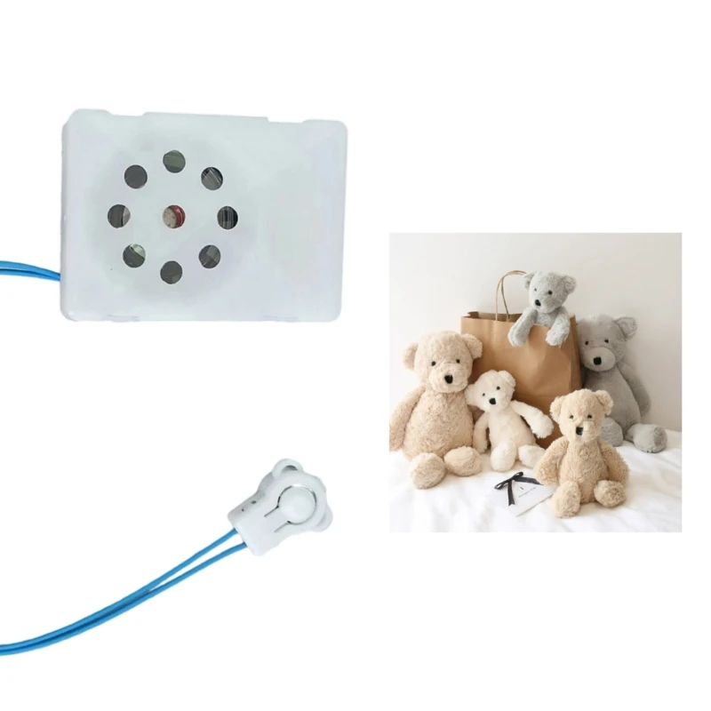Simple Installation Voice Module Small Voice Recorder for Plush Toy Sounds Box Dropship