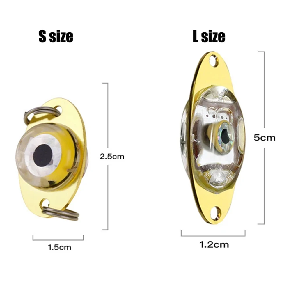 PRO BEROS LED Fishing Deep Drop Fishing Lights LED Spoons Underwater Flasher Diamond Lights Trolling Lures Halibut Rig for Tuna view 4