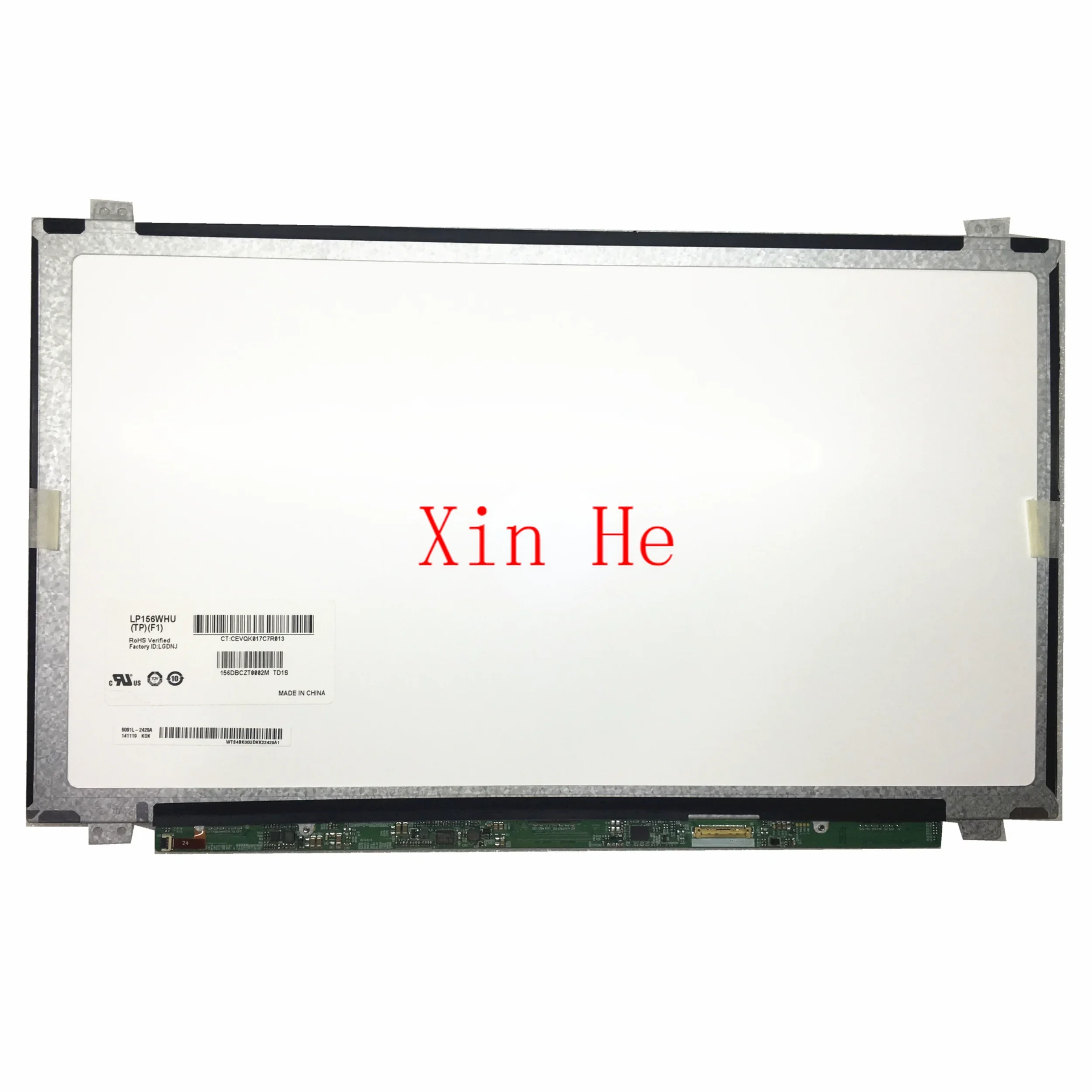 LP156WHU-TPF1 fit LP156WHU TPF1 B156XW04 V.7 N156BGE-EB1 NT156WHM-N12 B156XTN03.1 LTN156AT31 LCD Screen 1366*768 EDP 30 Pins