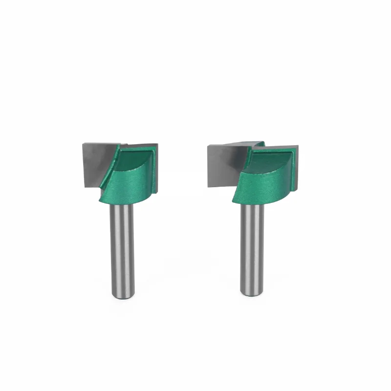 PTA 8MM Shank Cleaning Bottom Bit Router Bit Woodworking Milling Cutter For Wood Bit Face Mill Carbide Cutter End Mill