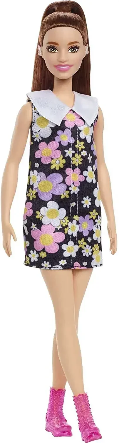 Original Mattel Barbie Fashionistas Doll Floral Dress with Sweet Casual  Clothes and Accessories Toys for Girls Collection Gift - AliExpress 26