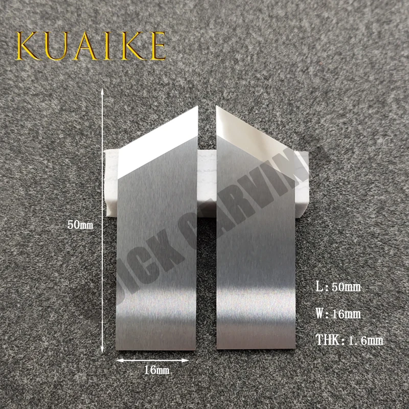 Imagem -04 - Tungsten Steel Slotting v Grooving Blade Gift Box Cardboard Carton Cutter Trenching Machine v Slot Machine Knife Pares 10 Pcs