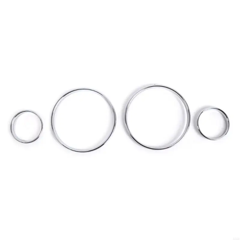 

A2BF Car Speedometer Gauges Dial Rings Instrument Panel Rings For E39 E38 E53 Automobile Interior Decorations