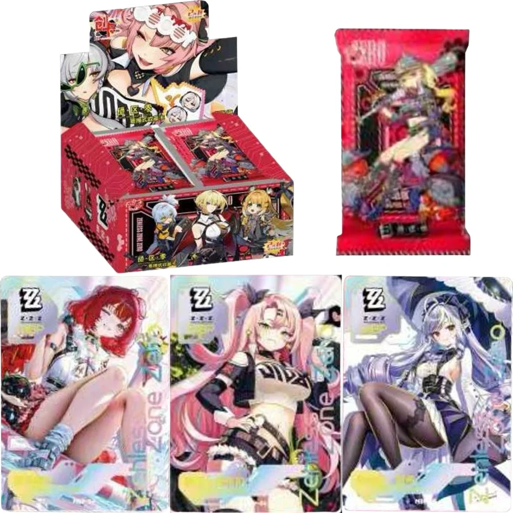 

Zenless Zone Zero Card Deluxe Edition Серебряная флэш-карта Эллен Джо Алекandrina Себастьян Аниме Коллекционные карты Игрушки Подарки