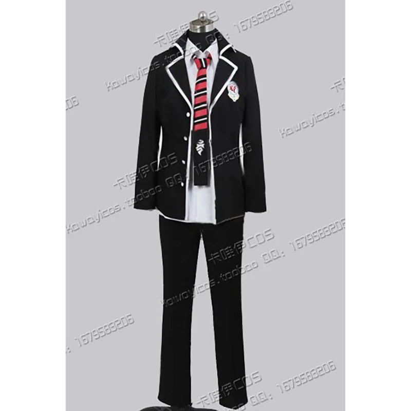

Anime Blue Exorcist Ao no Exorcist Okumura Rin Cosplay Costumes Men Women Coat Shirt Pants Necktie Outfits Halloween Carnival